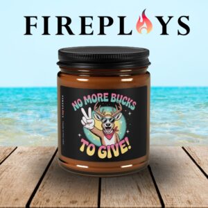 No more f*cks bucks to give candle