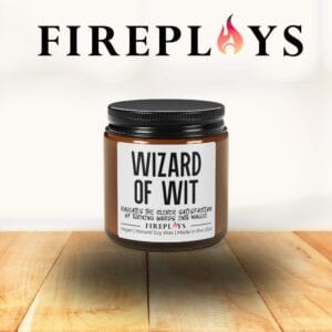 Wizard Of Wit funny gift candle