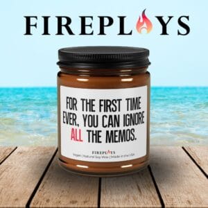 Leaving Job Candle gift