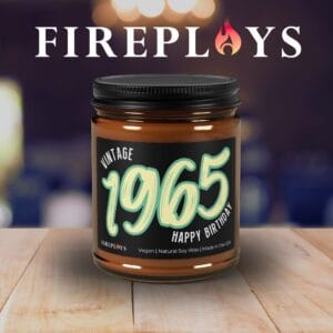 Getting old candle gift