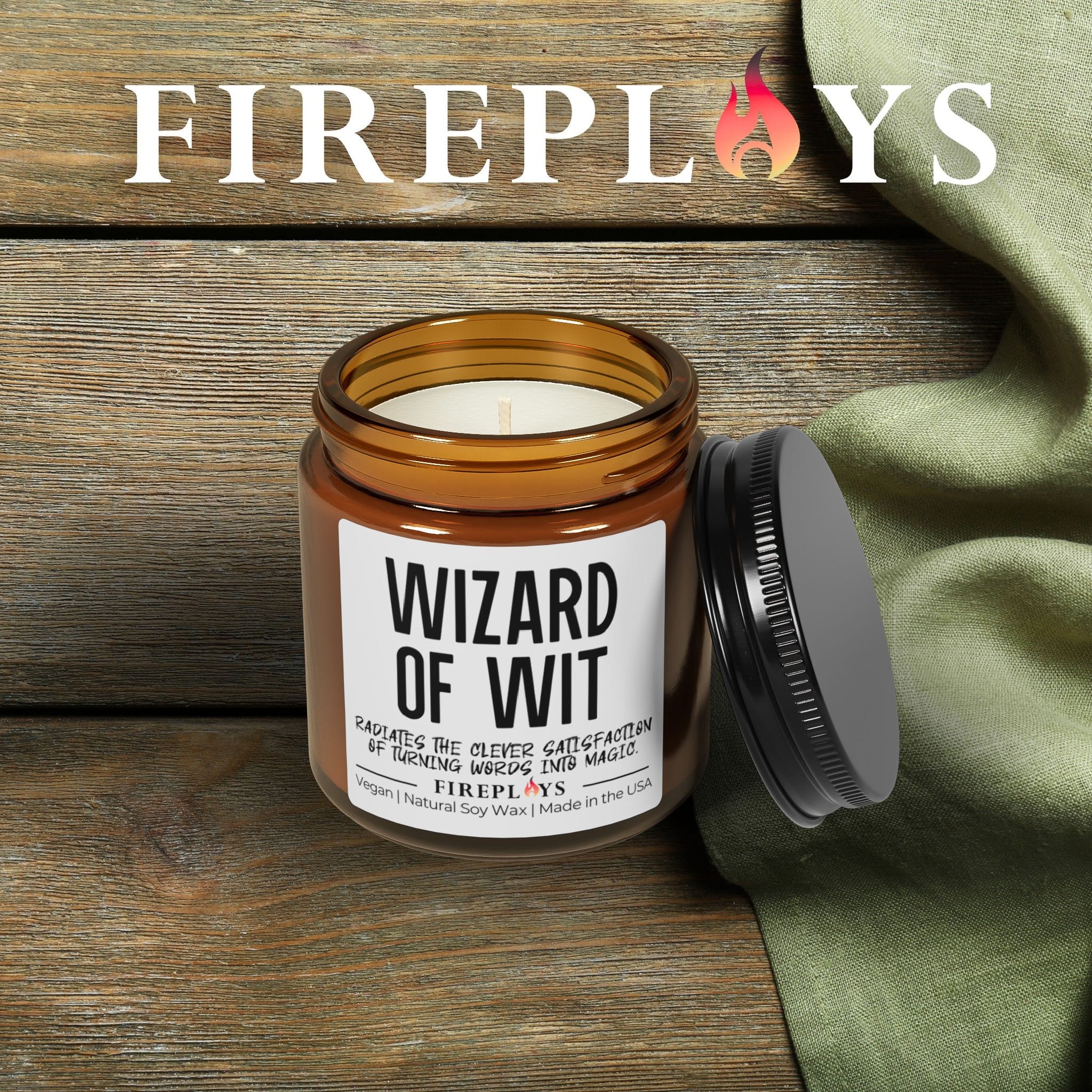 Wizard Of Wit funny gift candle - Image 2