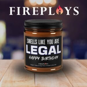 18th birthday candle gift