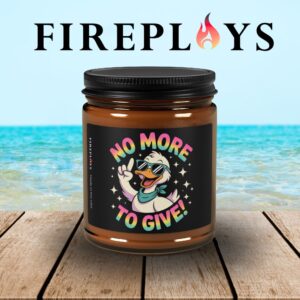 No more f*cks ducks to give candle