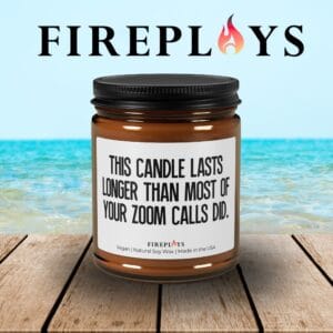 Long Zoom Calls Candle Gift