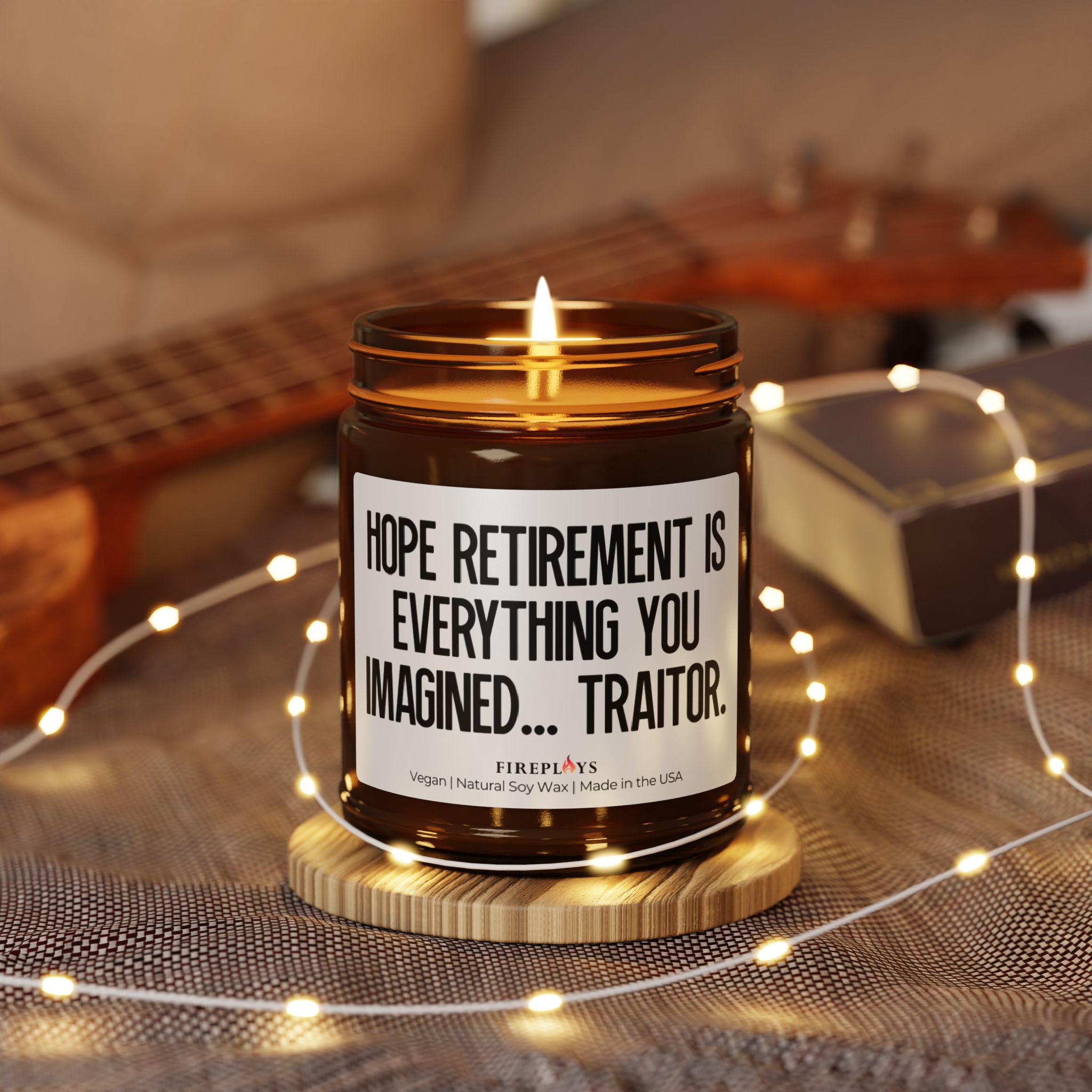 Retirment Gift Candle - Image 3