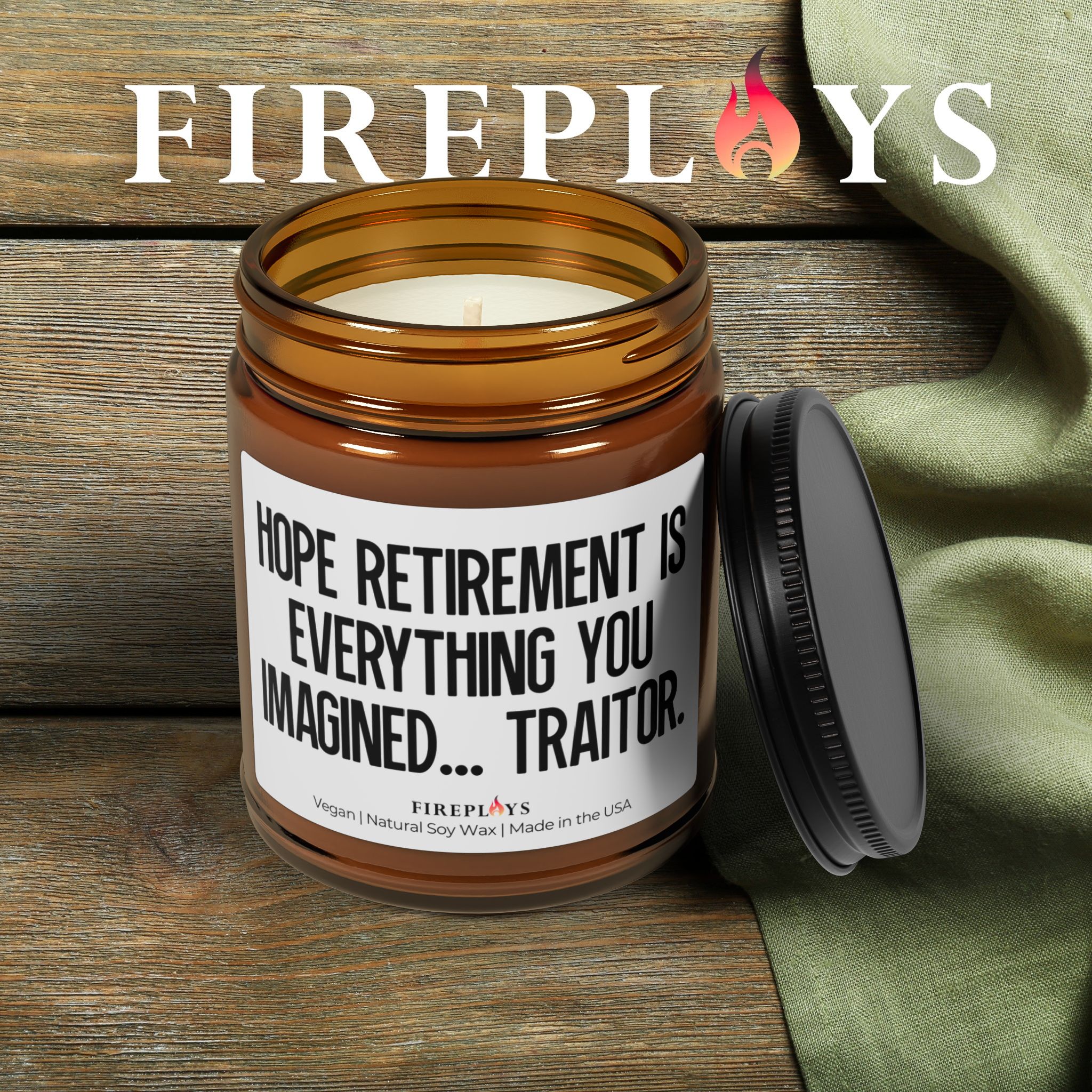 Retirment Gift Candle - Image 2