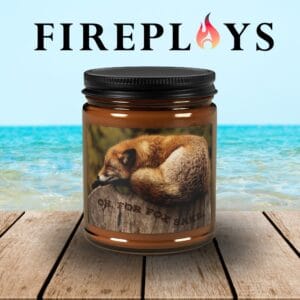 Oh for fox sake candle