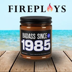 40th birthday candle gift