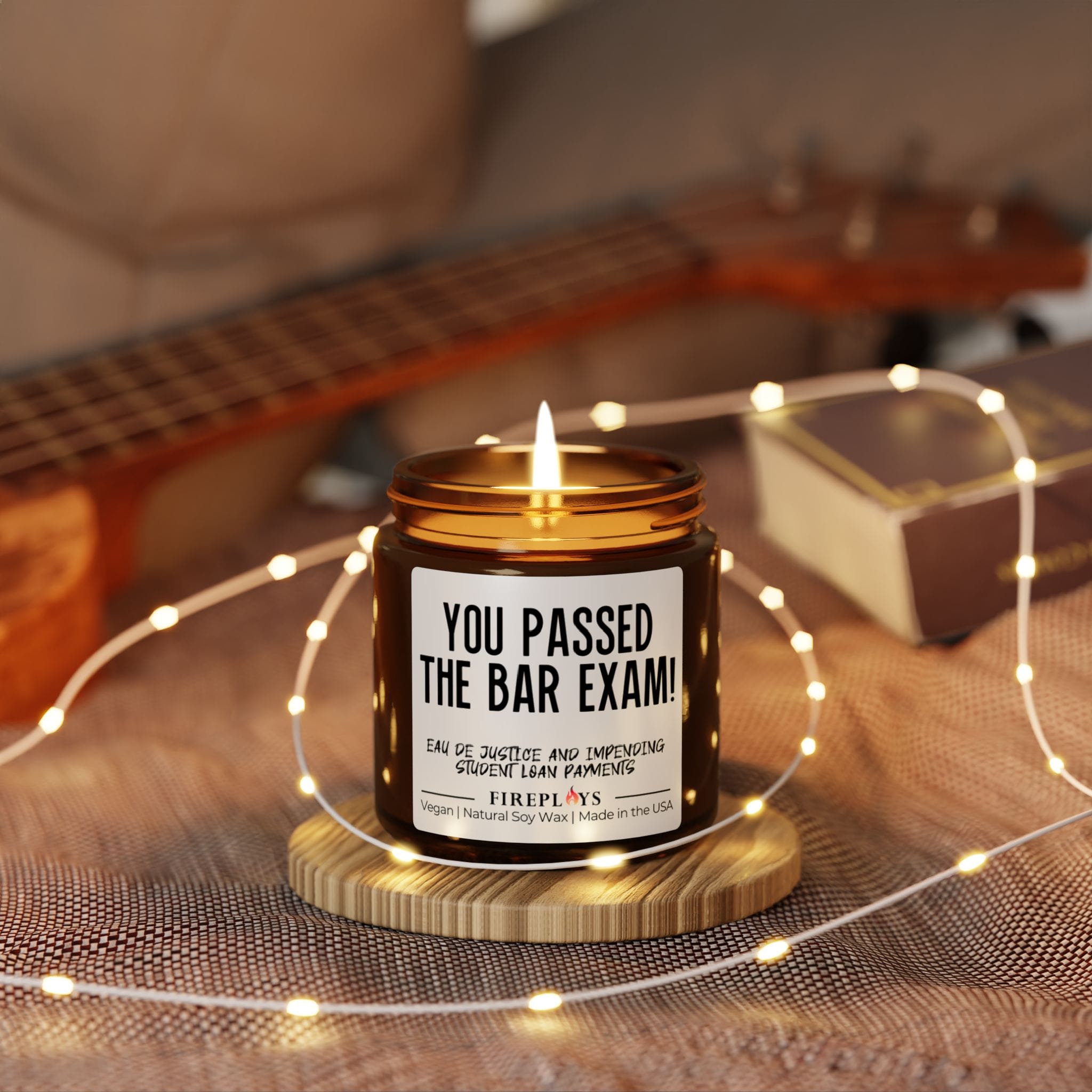 Lawyer gift candle, bar exam gift candle, - Image 3