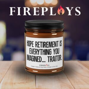 Retirment Gift Candle